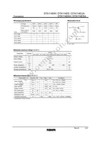 DTA114ESATP Datasheet Page 2