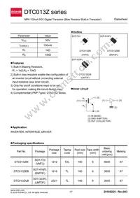 DTC013ZEBTL Datasheet Cover