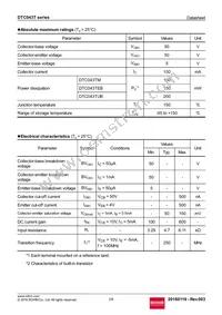 DTC043TUBTL Datasheet Page 2