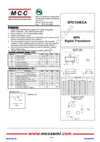 DTC124ECA-TP Datasheet Cover