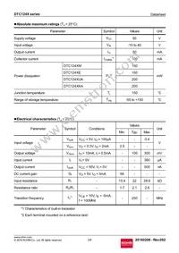 DTC124XMT2L Datasheet Page 2