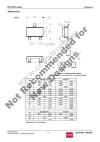 DTC144TETL Datasheet Page 7