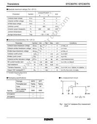 DTC363TKT146 Datasheet Page 2