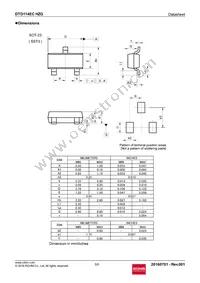 DTD114ECHZGT116 Datasheet Page 5