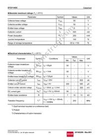 DTD114GCT116 Datasheet Page 2