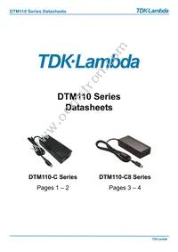 DTM110PW480C8 Cover