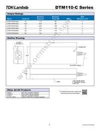 DTM110PW480C8 Datasheet Page 3