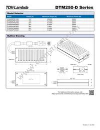 DTM250PW540D Datasheet Page 2