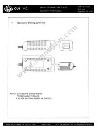 DTS060400UDC-P5P-TK Datasheet Page 11