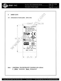 DTS120200UDC-P5P-TK Datasheet Page 12