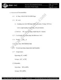 DTS120420UTC-P5P-SZ Datasheet Page 3