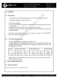 DTS150160UDC-P5P-TK Datasheet Page 3