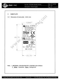 DTS240100UDC-P5P-TK Datasheet Page 12