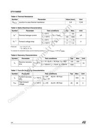 DTV1500SDFP Datasheet Page 2