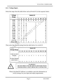 DUALCON-3 Datasheet Page 6