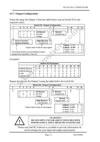 DUALCON-3 Datasheet Page 12
