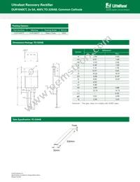 DUR1040CT Datasheet Page 3