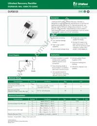 DUR30120 Datasheet Cover