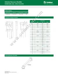 DUR60120W Datasheet Page 3