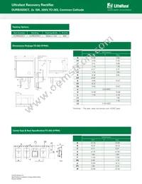 DURB2020CT Datasheet Page 3