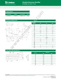 DURD560A Datasheet Page 3