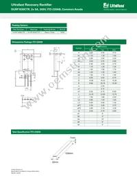 DURF1030CTR Datasheet Page 3