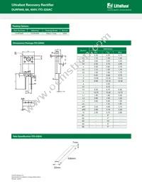 DURF840 Datasheet Page 3