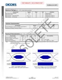 DUSBULC6-CSP4-7 Datasheet Page 2