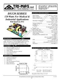 DX120-7 Datasheet Cover