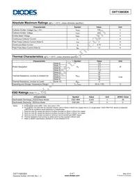 DXT13003EK-13 Datasheet Page 2