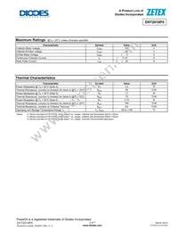 DXT2010P5-13 Datasheet Page 2
