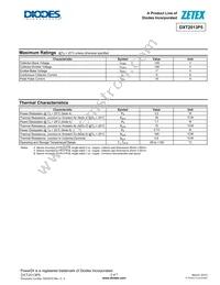 DXT2013P5-13 Datasheet Page 2
