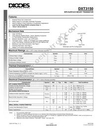 DXT3150-13 Datasheet Cover