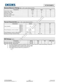 DXTN07060BFG-7 Datasheet Page 2