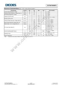 DXTN07060BFG-7 Datasheet Page 4