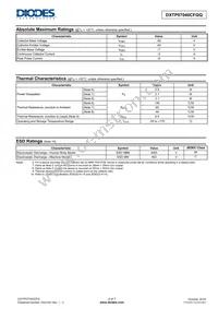 DXTP07040CFGQ-7 Datasheet Page 2