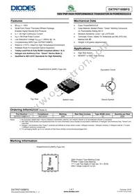 DXTP07100BFG-7 Datasheet Cover