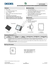 DXTP3C60PS-13 Datasheet Cover
