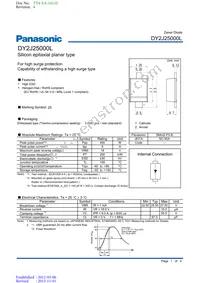 DY2J25000L Datasheet Cover