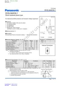 DY2L3A0C0L1 Datasheet Cover