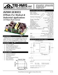 DZ080-11 Datasheet Cover