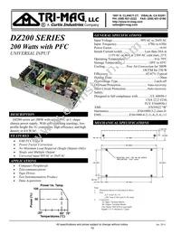 DZ200-4EU Datasheet Cover