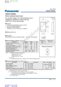 DZ2412000L Datasheet Cover