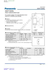 DZ2712000L Datasheet Cover