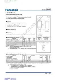 DZ2724000L Datasheet Cover