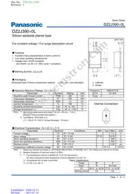 DZ2J39000L Datasheet Cover