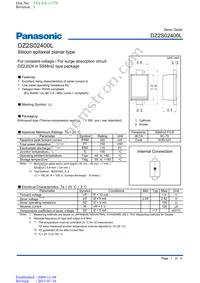 DZ2S02400L Datasheet Cover