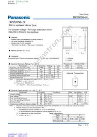 DZ2S05600L Datasheet Cover