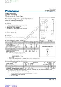 DZ2W30000L Datasheet Cover