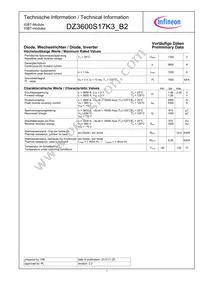 DZ3600S17K3B2NOSA1 Datasheet Cover